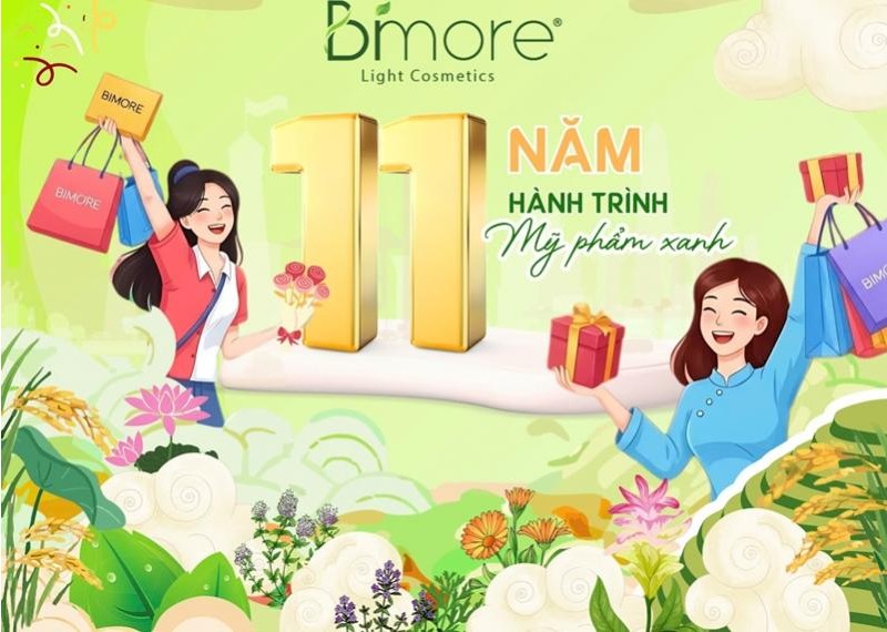 11 năm hành trình mỹ phẩm xanh 