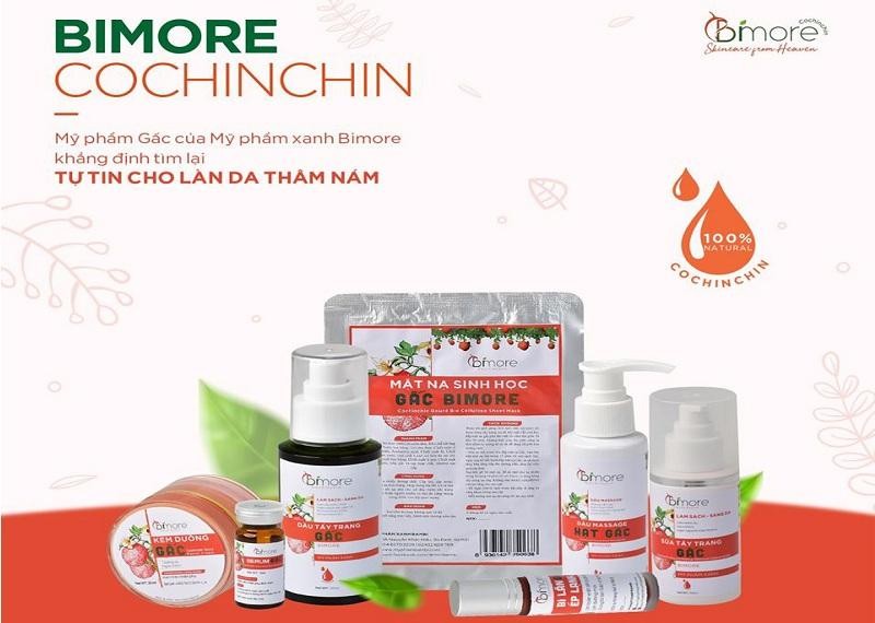 Tìm lại tự tin cho làn da thâm nám với BiMore Cochinchin