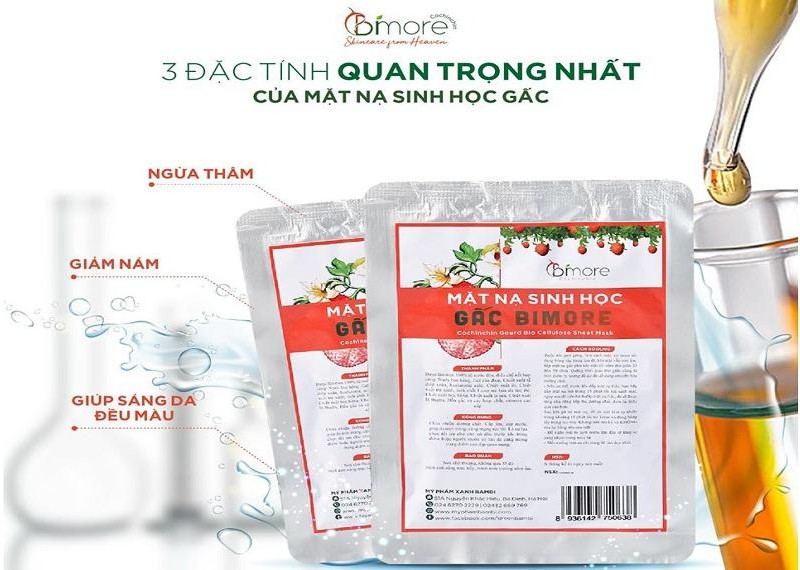 3 ưu điểm không thể bỏ qua của mặt nạ sinh học từ Gấc trong hè này