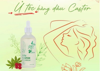 2 lý do quan trọng để ủ tóc bằng Dầu castor
