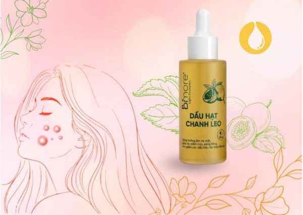 Dầu hạt chanh leo: Bạn thân của da dầu mụn