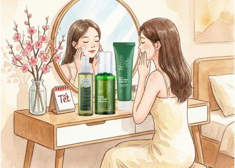 Hãy để Bimore chăm chút làn da, vỗ về căng thẳng