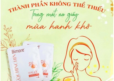 Thành phần không thể thiếu trong mặt nạ giấy mùa hanh khô