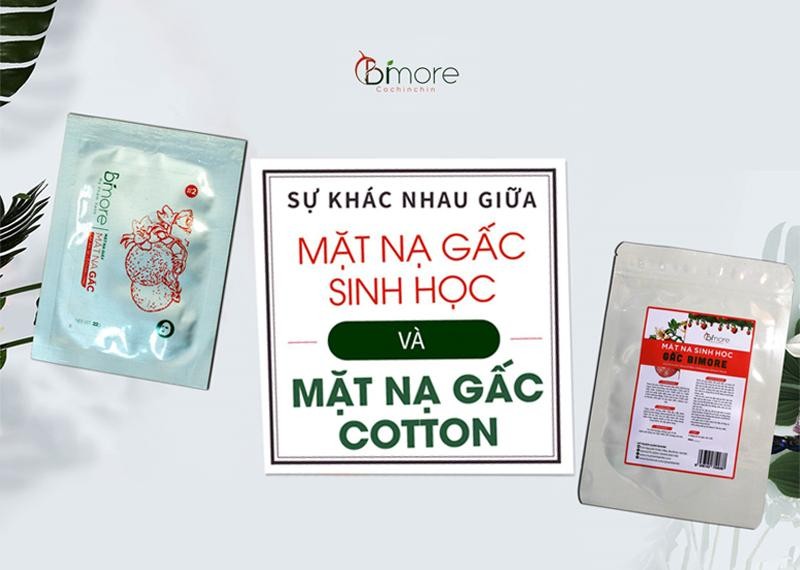 Mặt nạ cotton gấc và mặt nạ sinh học gấc có điểm gì khác nhau?