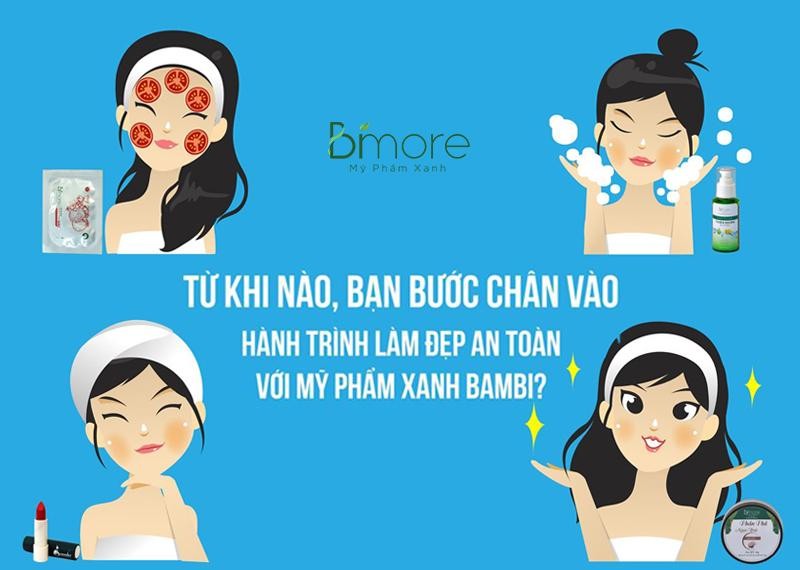 Bạn đã sẵn sàng bước chân vào hành trình với Mỹ phẩm xanh Bambi?