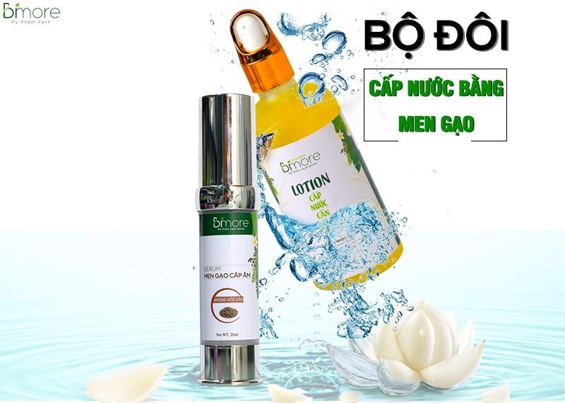 Bộ đôi cấp nước bằng men gạo có thể cải thiện da như thế nào?