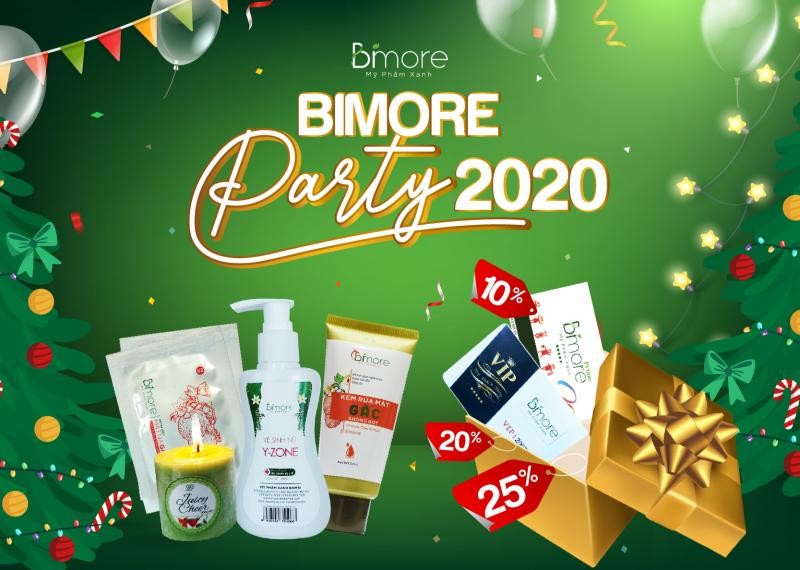 Chương trình khuyến mãi BIMORE YEAR-END PARTY 2020