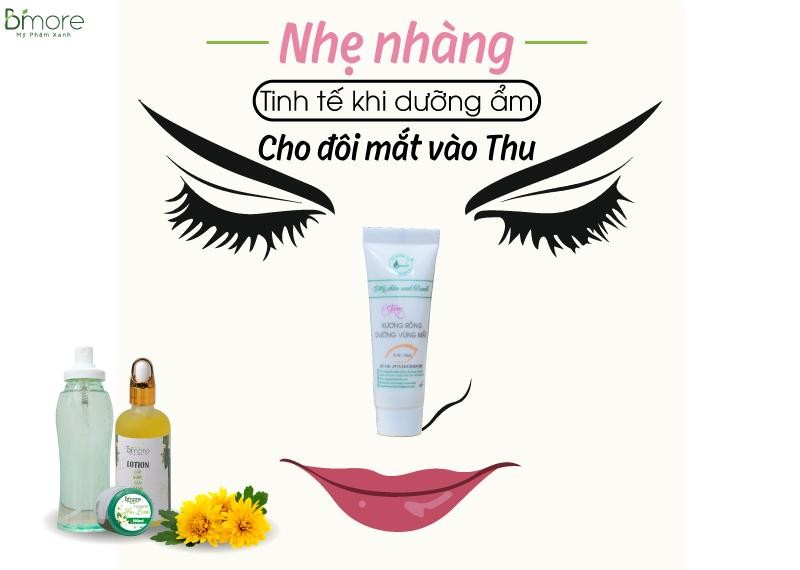 Dưỡng ẩm mùa thu là phải nhẹ nhàng, tinh tế