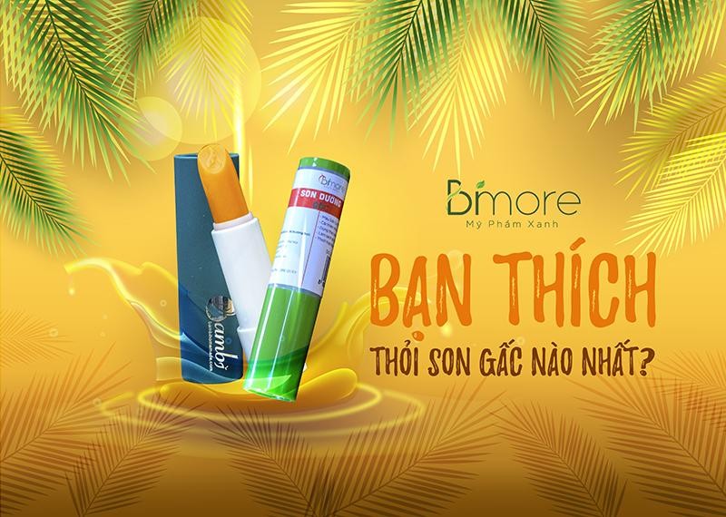 Bạn thích thỏi son gấc nào nhất? 