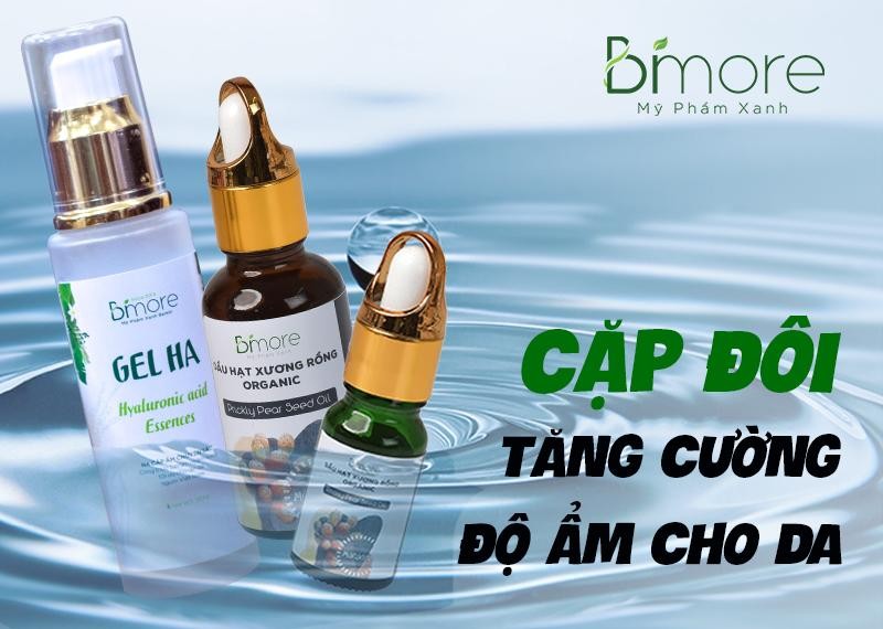 Cặp đôi tăng cường độ ẩm cho da 