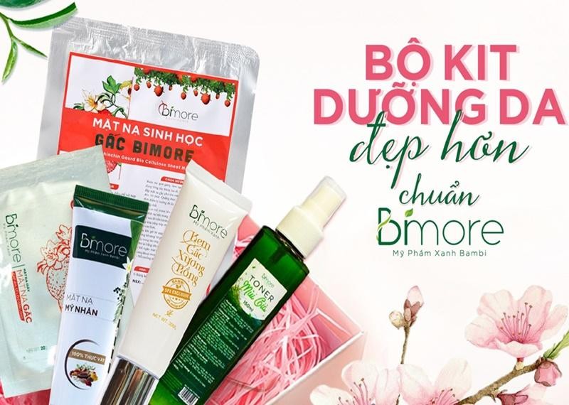 Dưỡng da đẹp hơn chuẩn BiMore với bộ kit dành cho mọi hoàn cảnh