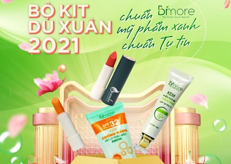 Để khuôn mặt luôn tươi tắn với bộ kit du Xuân 2021