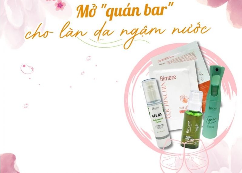 Mùng 3 - Mở "quán bar" cho làn da ngậm nước