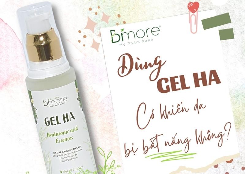 Dùng gel HA có khiến da bị bắt nắng không? 