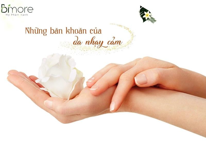 Những băn khoăn của làn da nhạy cảm