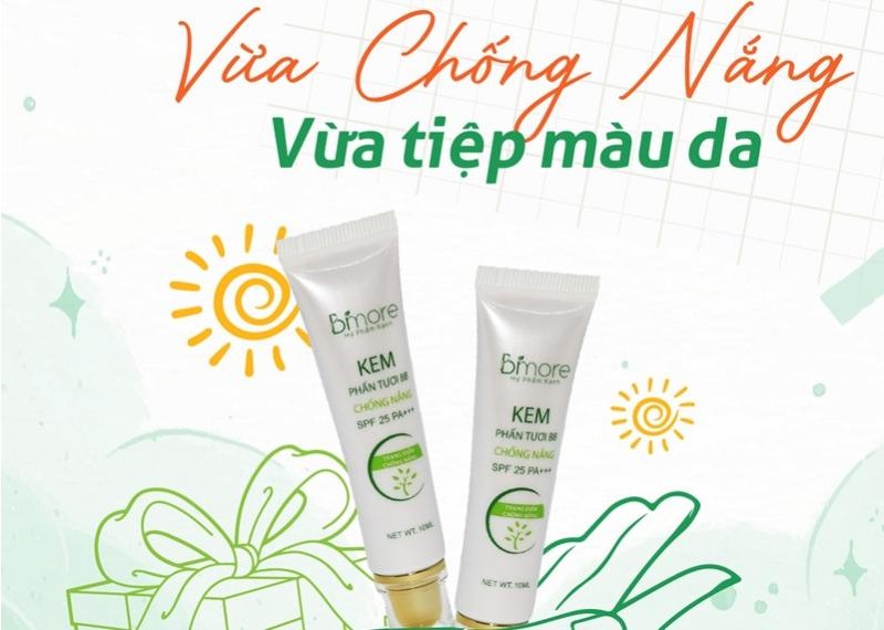 Vừa chống nắng - Vừa tiệp màu da