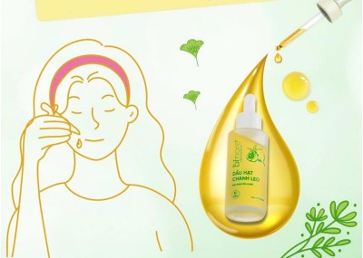 Dầu dưỡng da chân ái để massage da mặt mỗi ngày