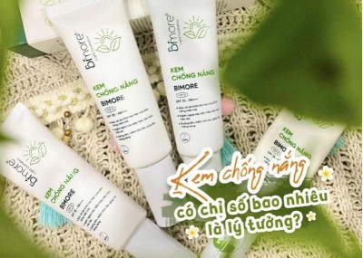Kem chống nắng có chỉ số bao nhiêu là lý tưởng? 