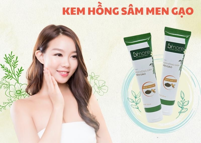 Đặc quyền da mướt mịn khi dưỡng ẩm với hồng sâm 