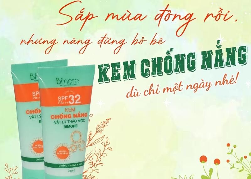 Sắp mùa đông rồi nhưng nàng đừng bỏ bê kem chống nắng dù chỉ một ngày nhé