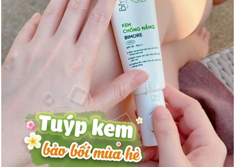 Muốn se khít lỗ chân lông thì hãy dùng kem chống nắng!