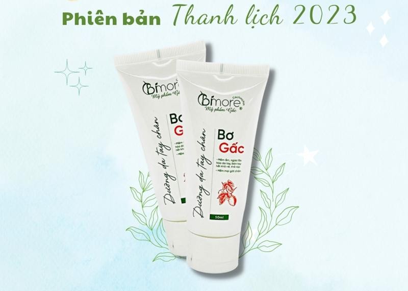 Bơ gấc dưỡng da tay chân - Phiên bản thanh lịch 2023 