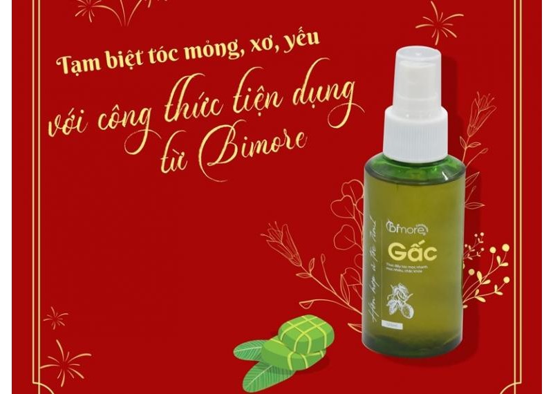 Tạm biệt tóc mỏng, xơ, yếu với công thức tiện dụng từ Bimore 