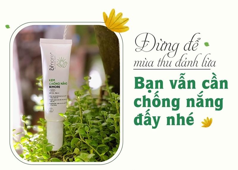 Đừng để mùa thu đánh lừa, bạn vẫn cần chống nắng đấy nhé 