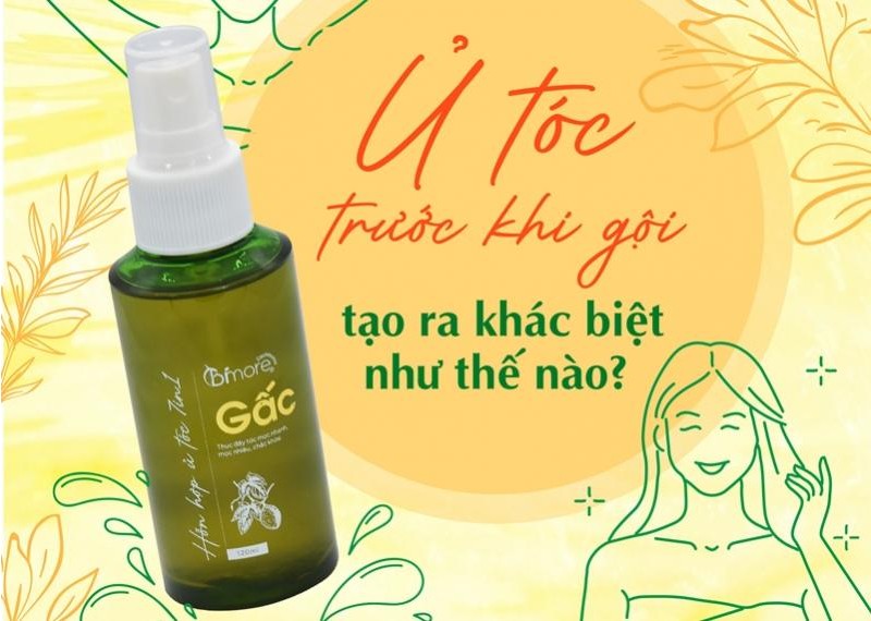 Ủ tóc trước khi gội tạo ra khác biệt như thế nào?