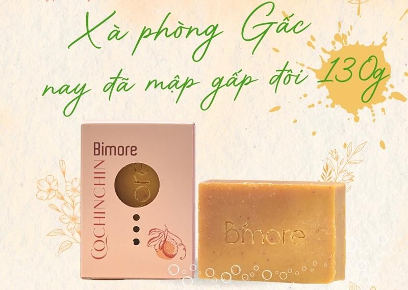 Gấp đôi yêu thương với xà phòng gấc