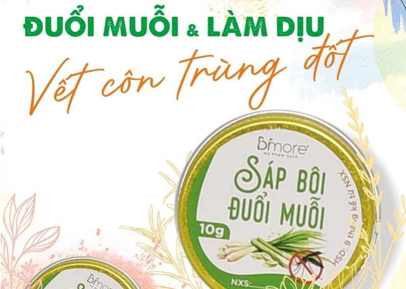 Sáp bôi đuổi muỗi - Bảo bối chăm sóc gia đình 