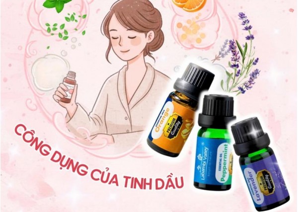1001 cách dùng tinh dầu, bạn đã biết chưa? 