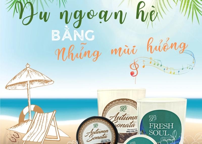 Du ngoạn hè bằng những mùi hương