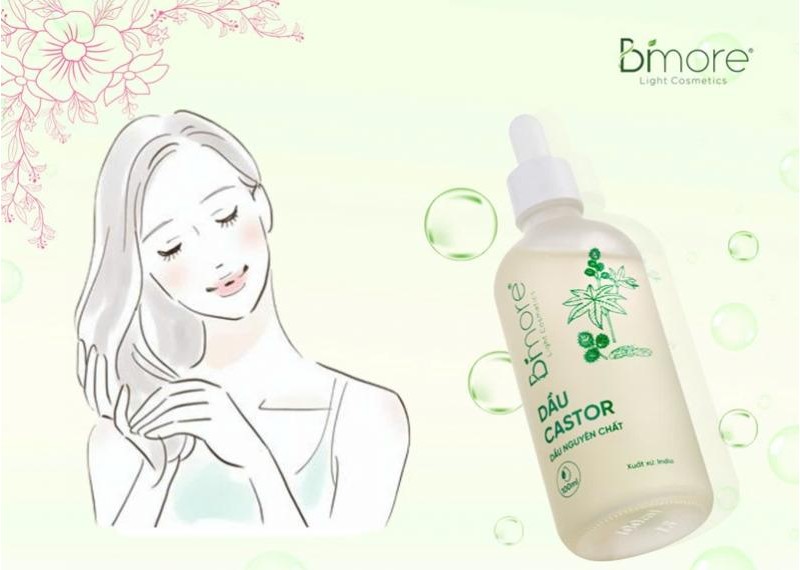 Hiểu đúng khi dưỡng tóc bằng dầu castor 