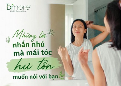 Những lời nhắn nhủ mà mái tóc hư tổn muốn nói với bạn