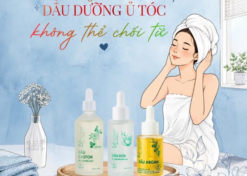 Những chai dầu dưỡng ủ tóc không thể chối từ