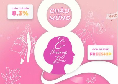 Bimore ưu đãi chào mừng 8/3