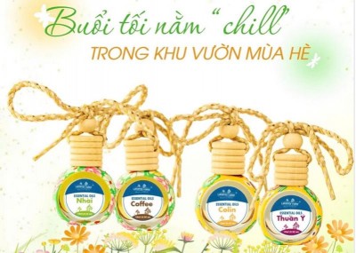 Buổi tối nằm "chill" trong khu vườn mùa hè