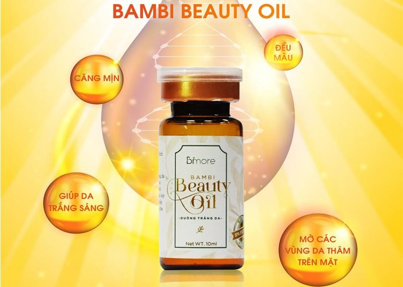 Bambi Beauti Oil: "Cảnh giới" cao nhất trong chăm sóc nhan sắc