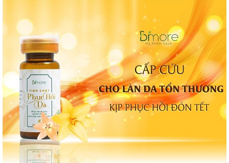 Cấp cứu cho làn da kịp phục hồi đón Tết