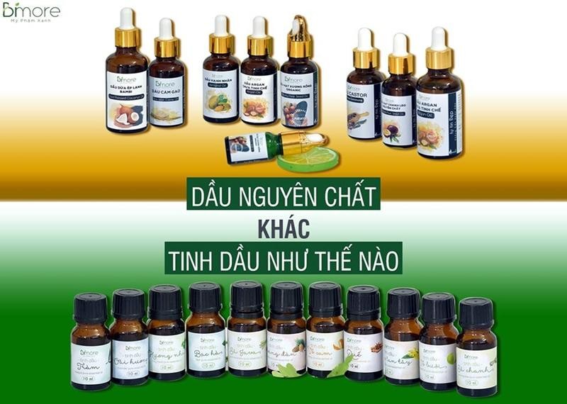 Bạn đã phân biệt được dầu với tinh dầu chưa?