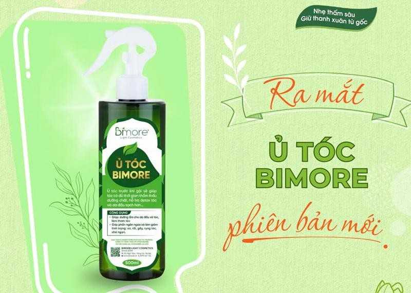 Ra mắt Ủ tóc Bimore phiên bản mới