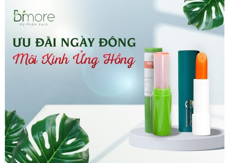 Ưu đãi ngày đông - Ửng hồng môi xinh 