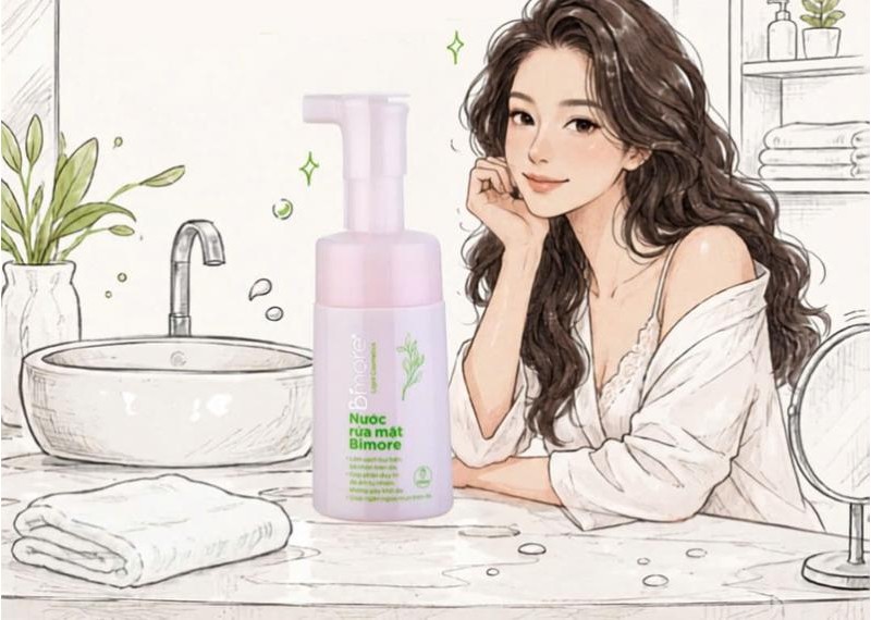 Chai nước rửa mặt đáp ứng mọi tiêu chí của hội da nhờn
