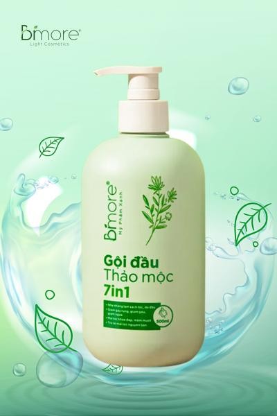 Gội đầu thảo mộc 7in1