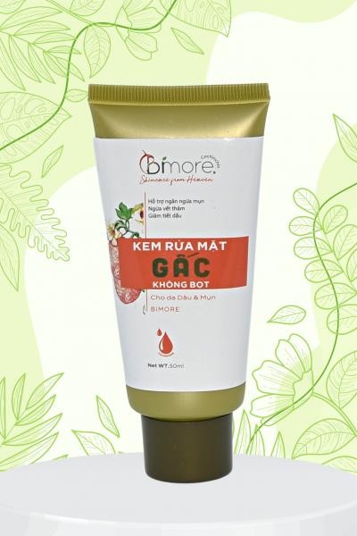 Kem rửa mặt Gấc không bọt