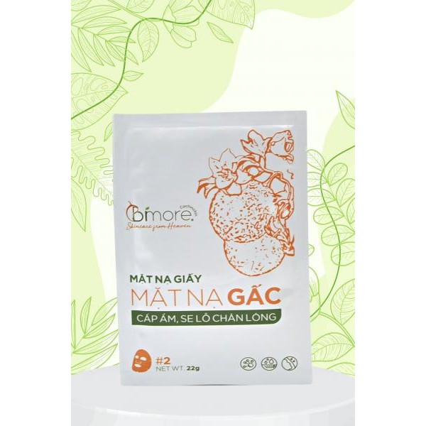 Mặt nạ cotton Gấc