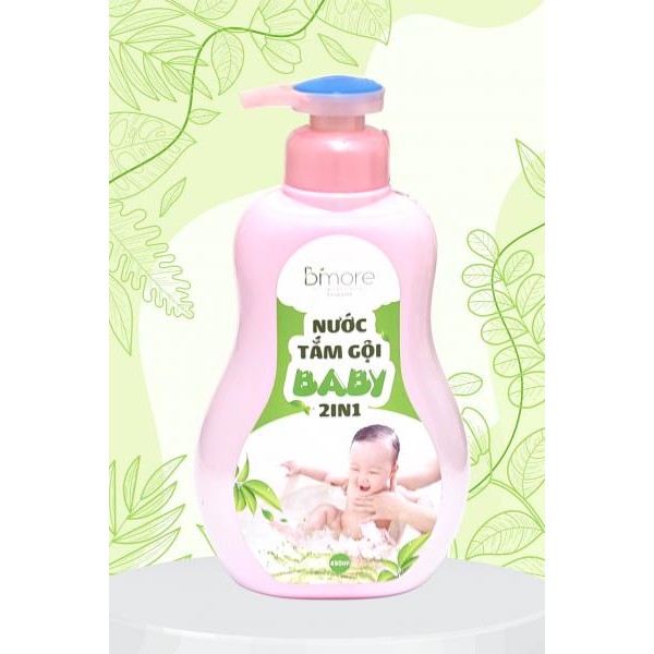 Nước tắm gội Baby 2IN1