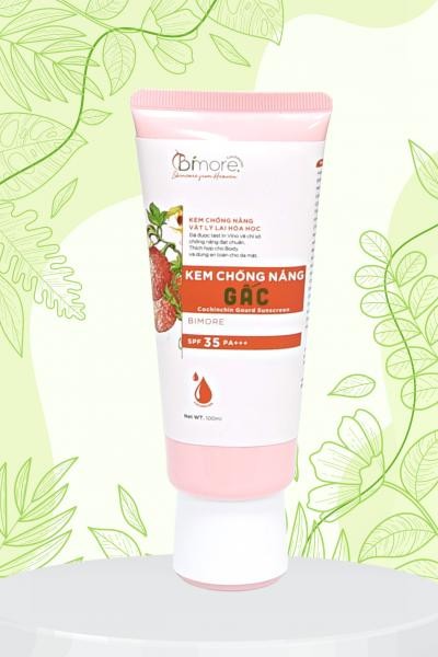 Kem chống nắng gấc BiMore