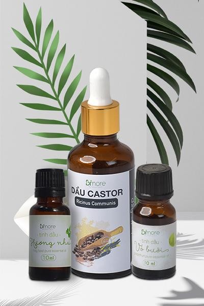 Combo 1 - Nguyên liệu ủ tóc